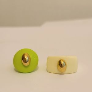 Chunky Plastic Rings